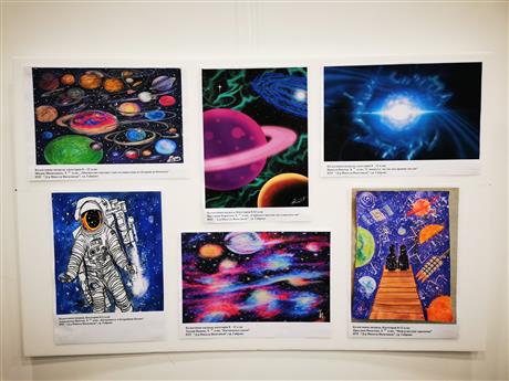 The exhibition of drawings "Our Beautiful Universe" is at TechnoMagicLand. The exhibition of drawings "Our Beautiful Universe" is at TechnoMagicLand.